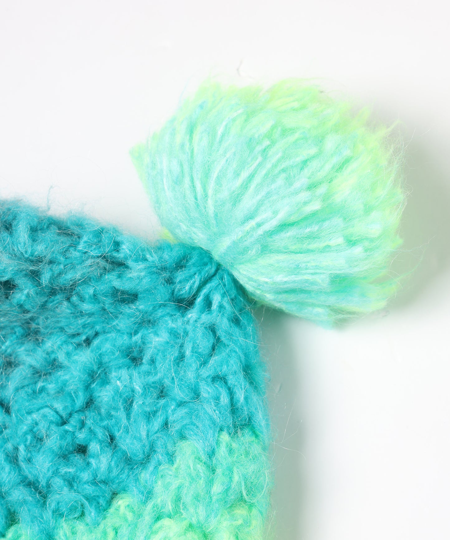hand knit hood muffler