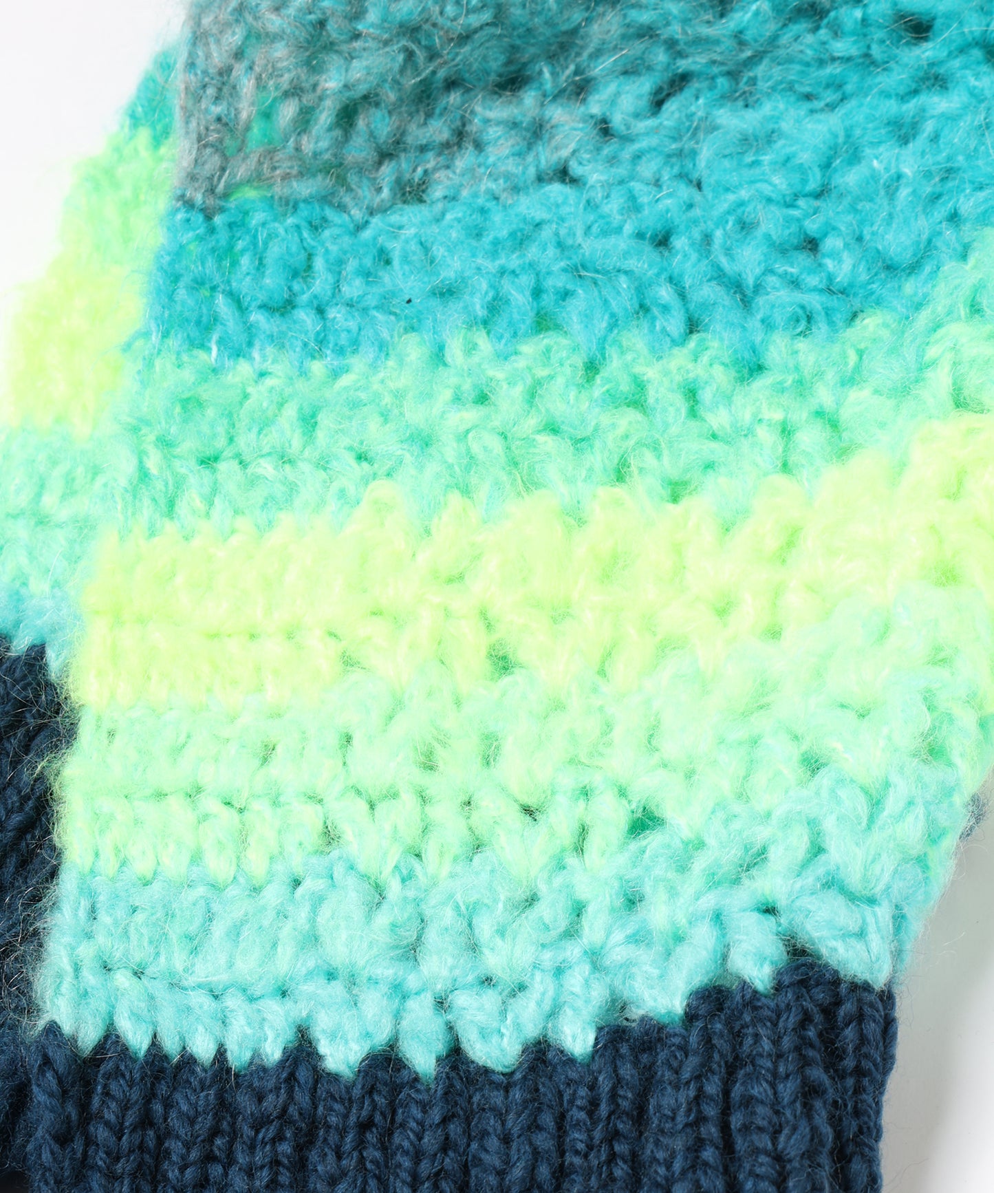hand knit hood muffler