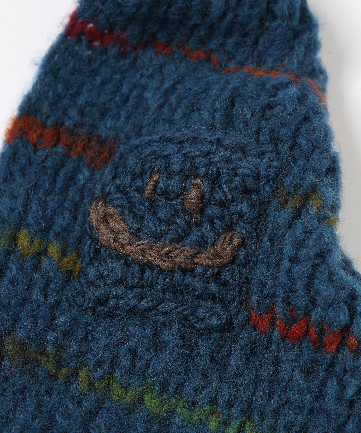 hand knit hood muffler