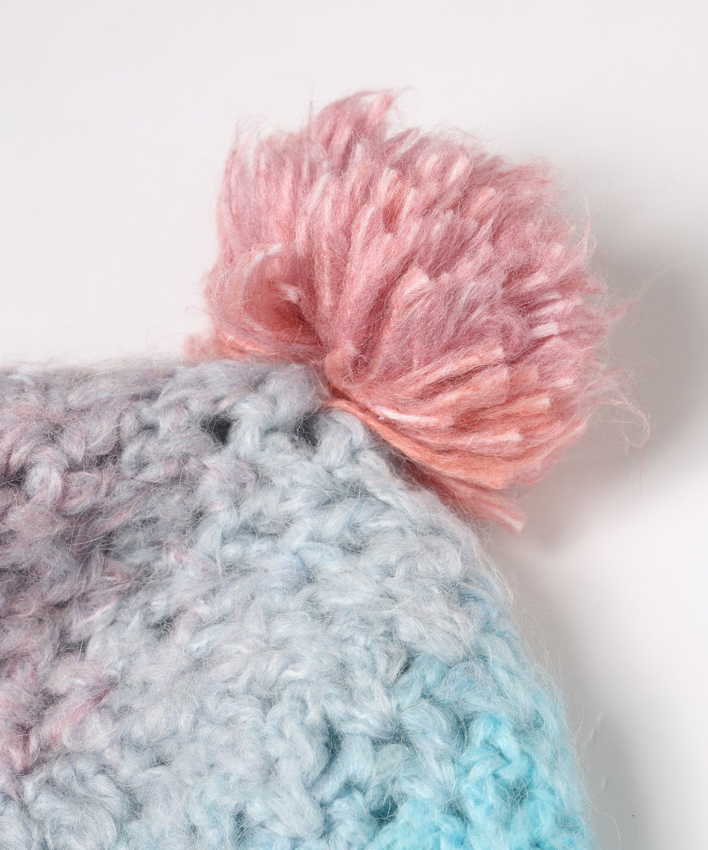 hand knit hood muffler