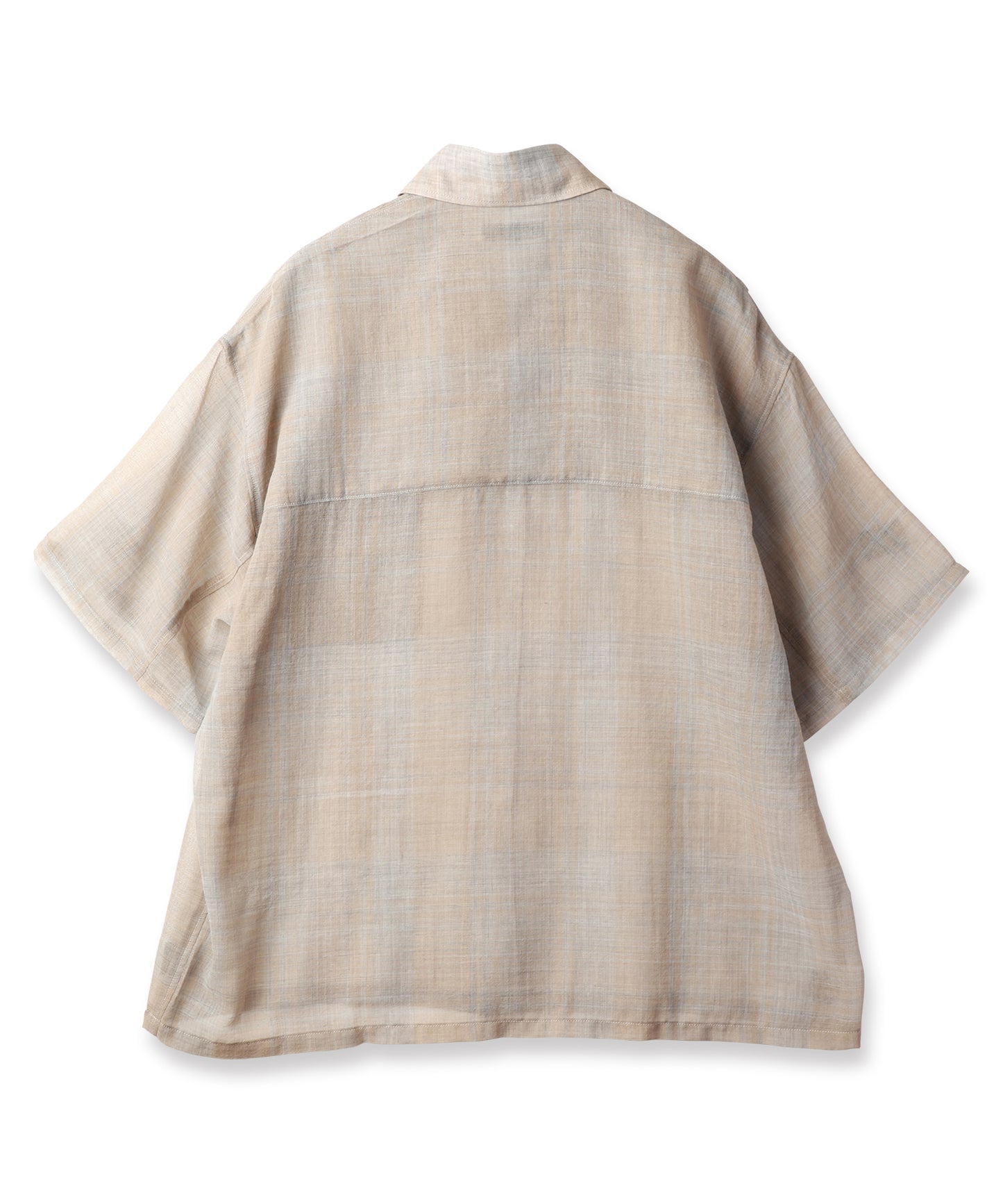 CHECK SHIRT S/S