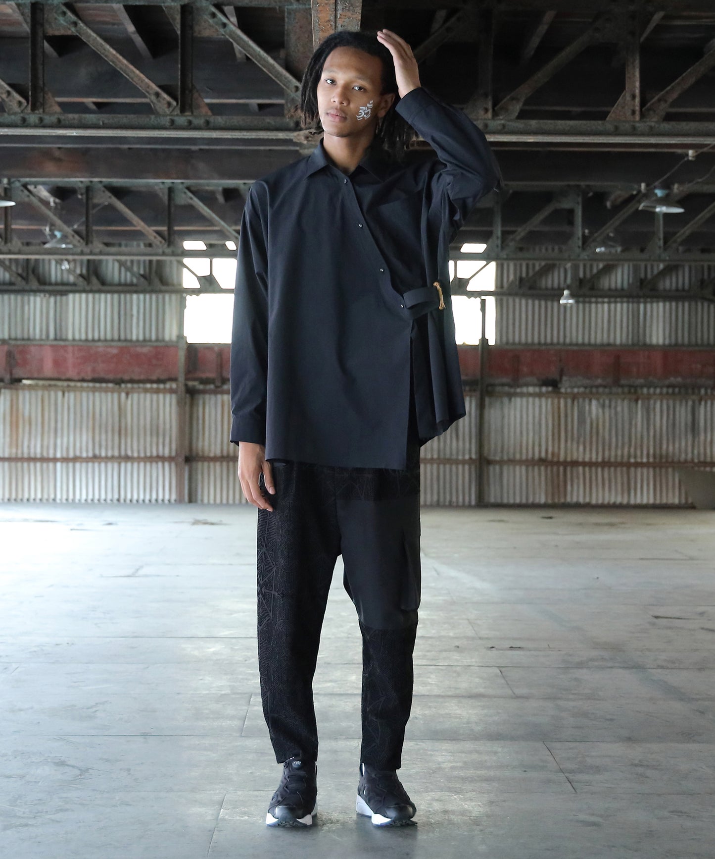 Stone Yard Floc Wide Pants