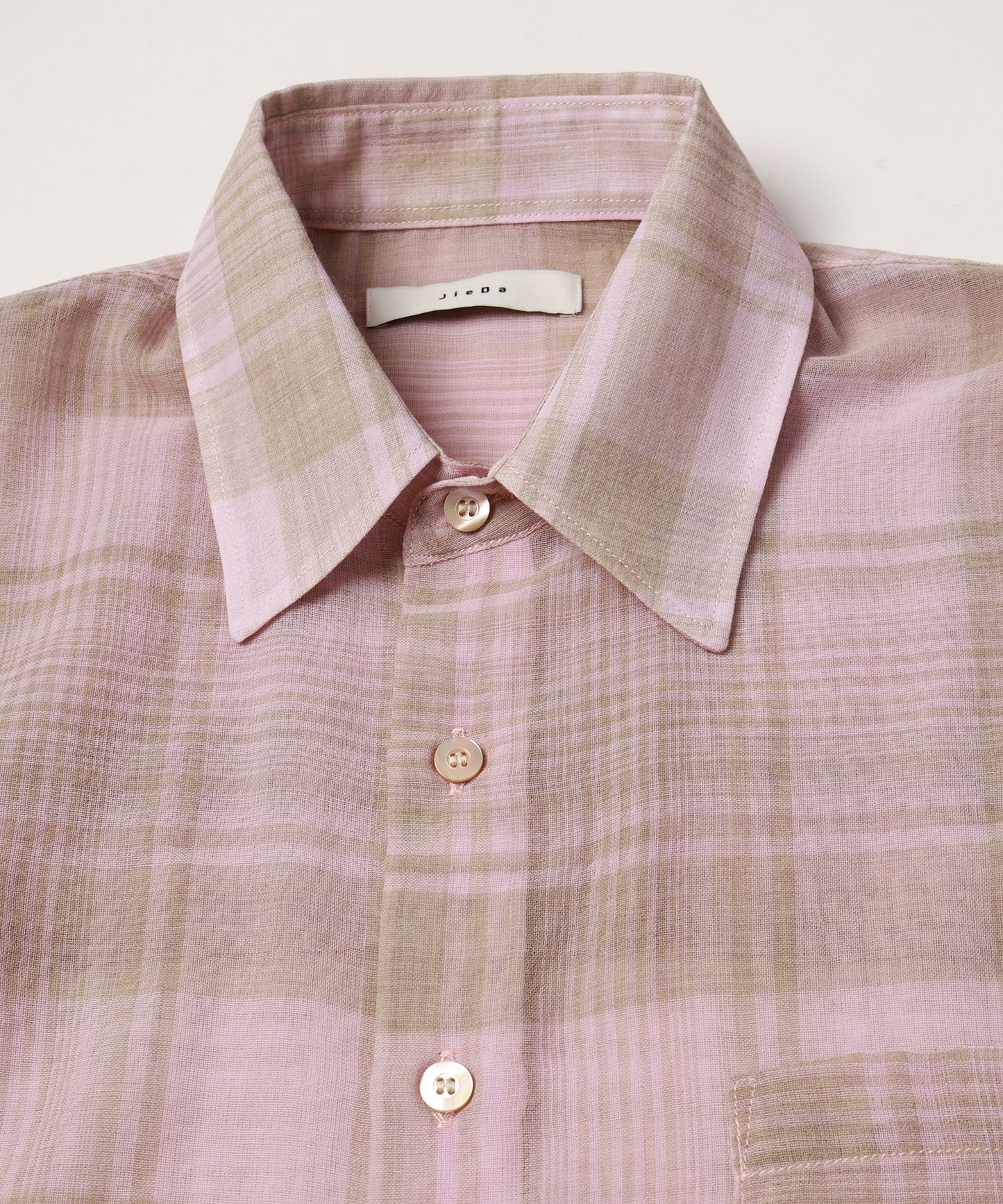 CHECK SHIRT S/S
