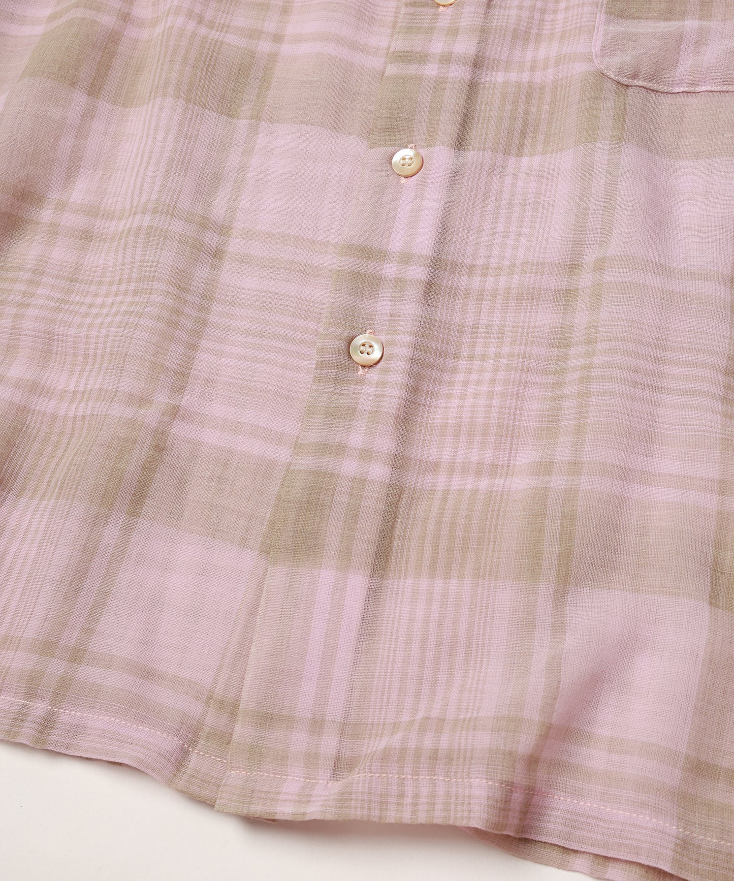 CHECK SHIRT S/S