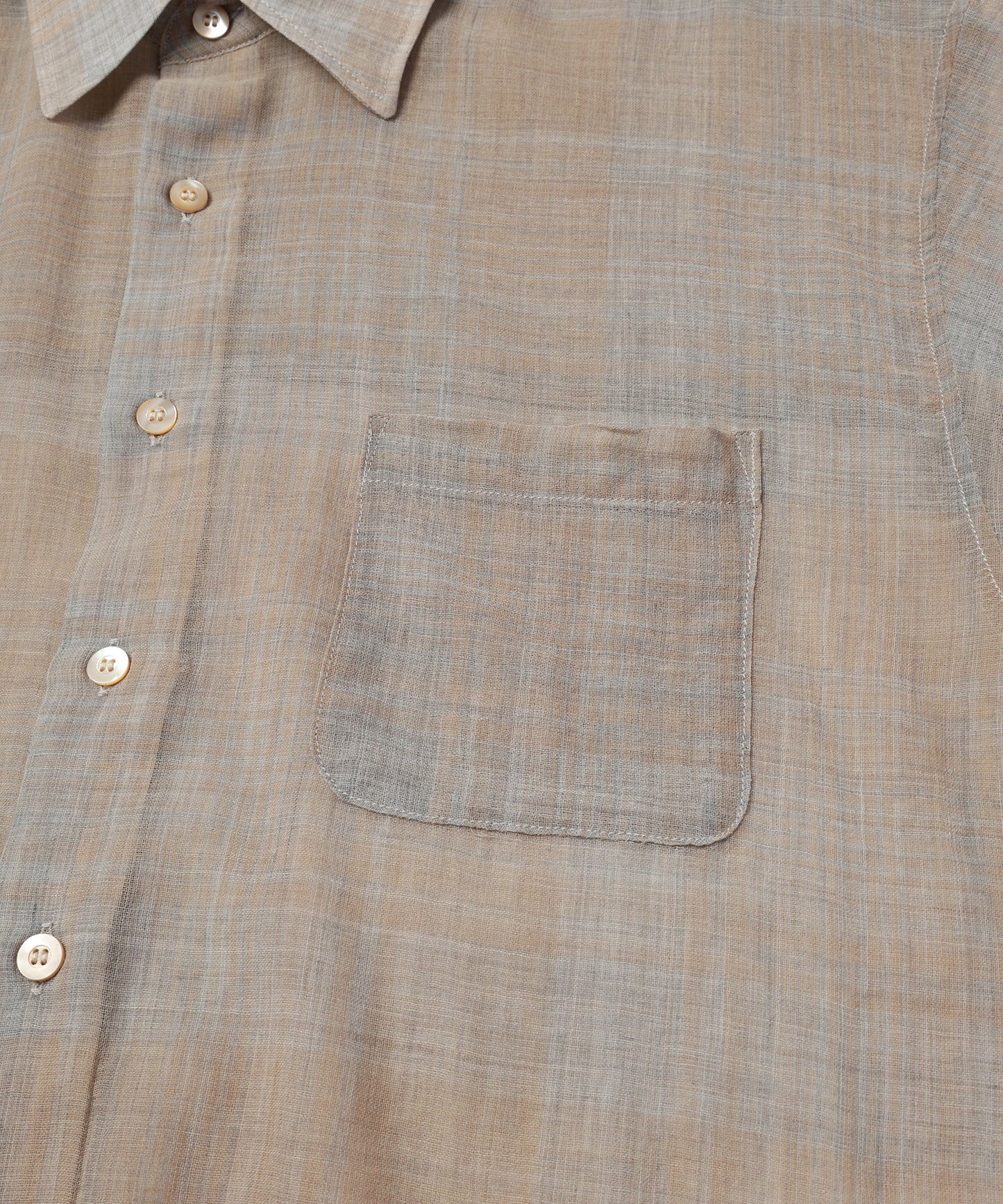 CHECK SHIRT S/S