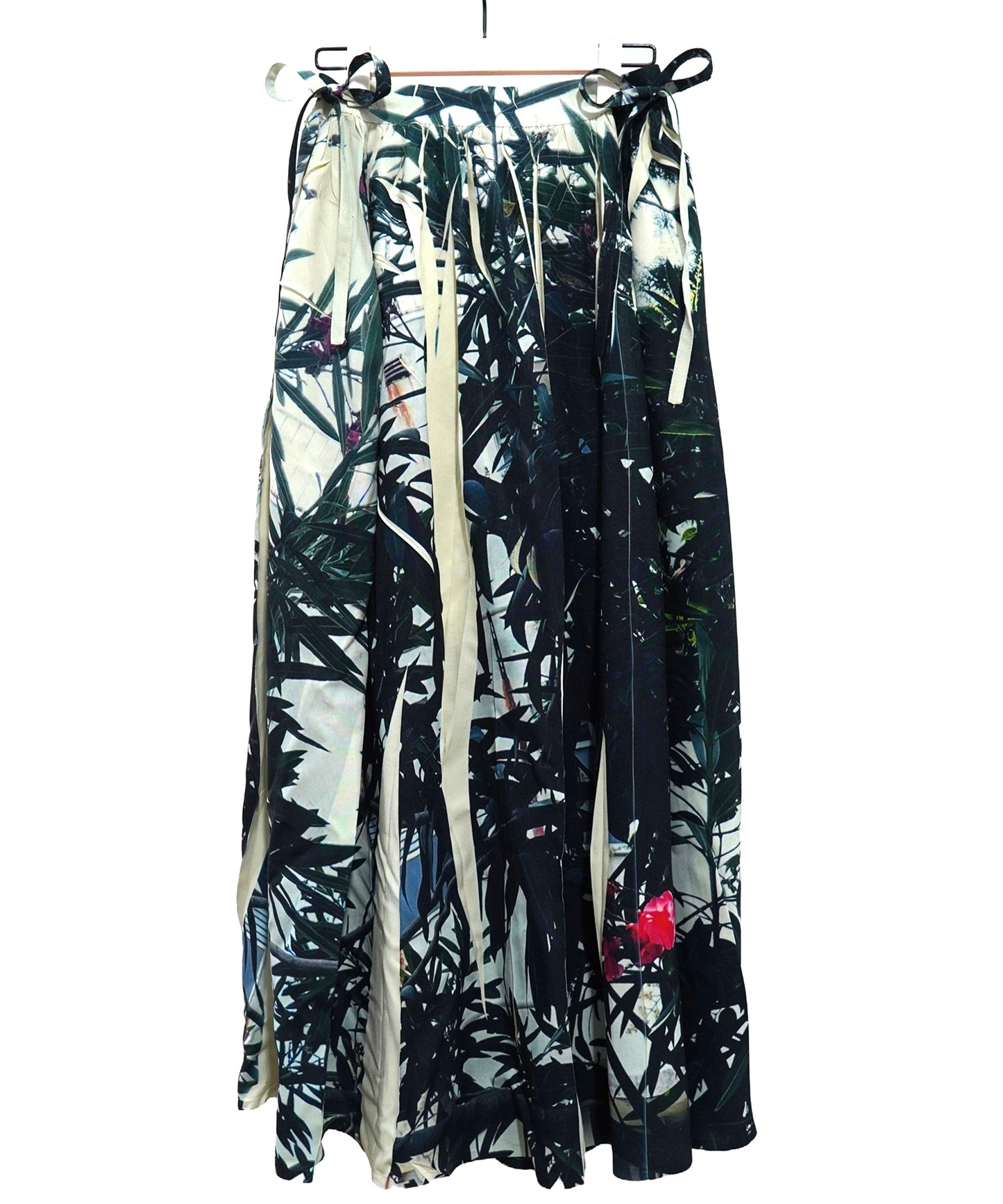 DIRECT PRINT WRAP SKIRT