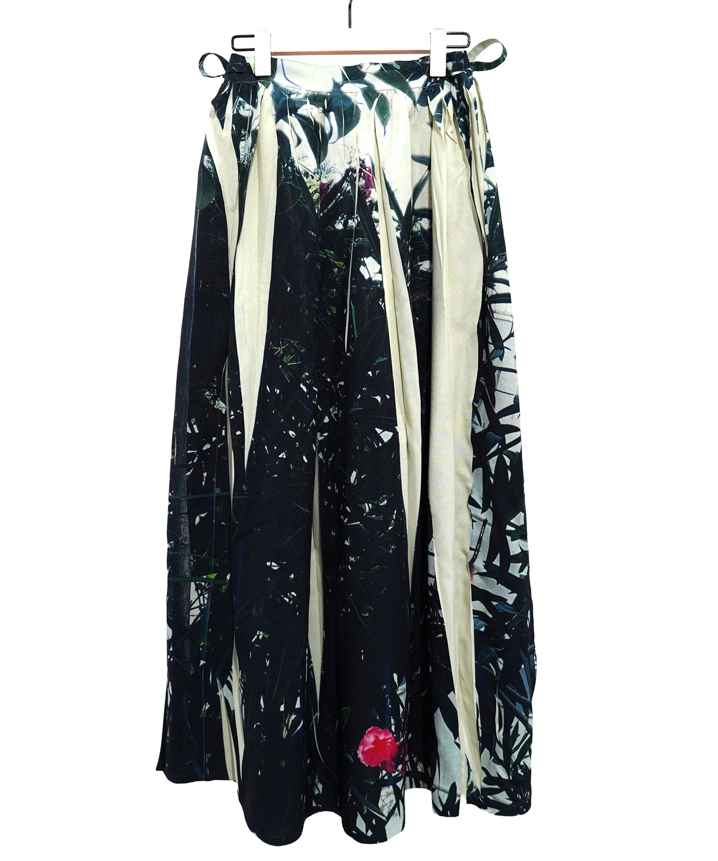 DIRECT PRINT WRAP SKIRT