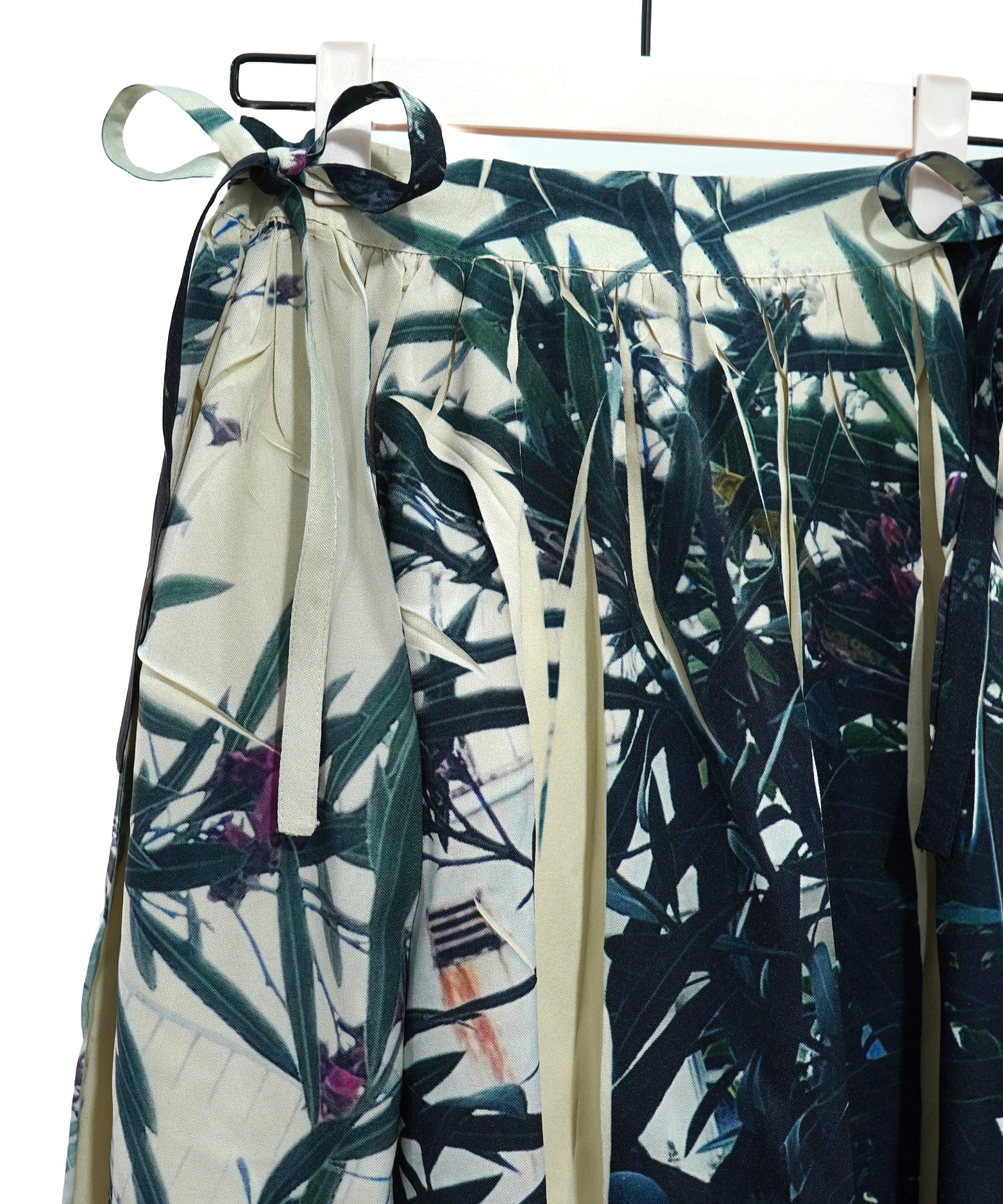 DIRECT PRINT WRAP SKIRT