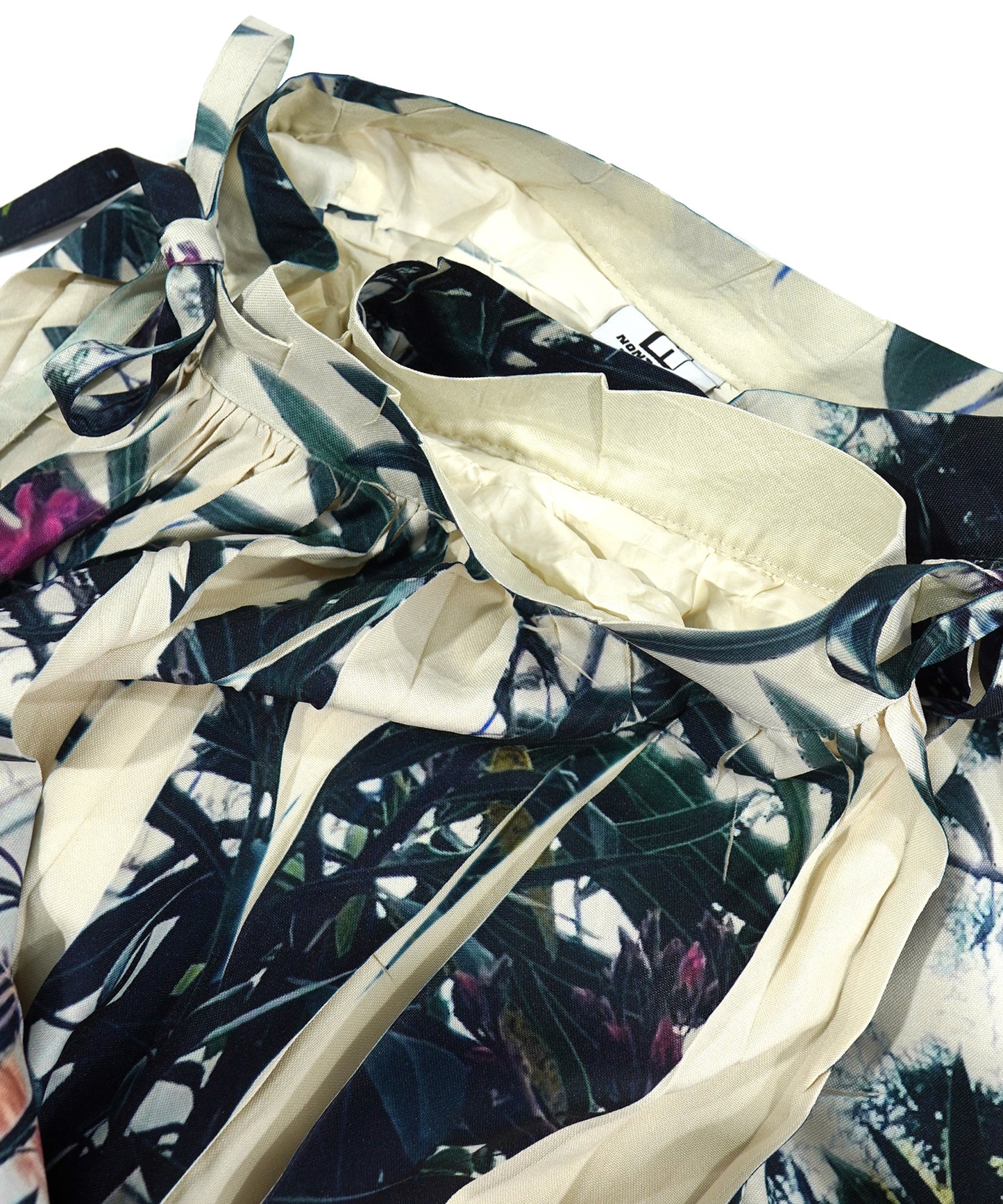 DIRECT PRINT WRAP SKIRT