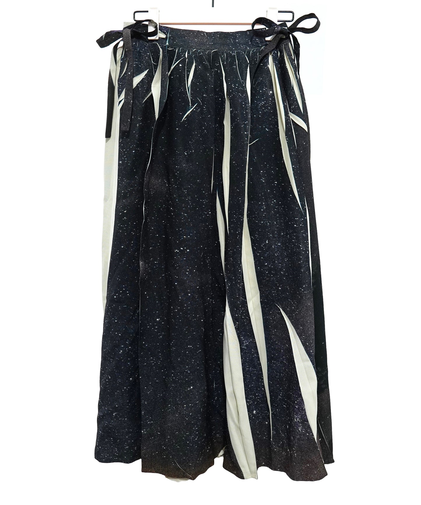 DIRECT PRINT WRAP SKIRT