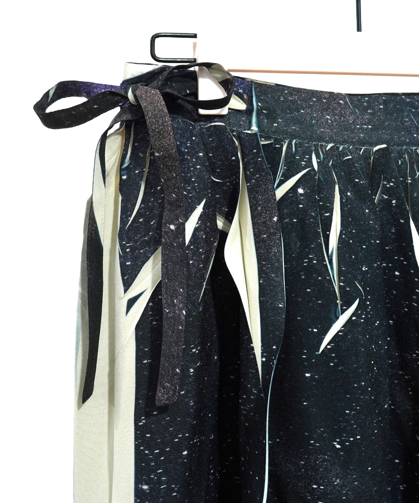 DIRECT PRINT WRAP SKIRT