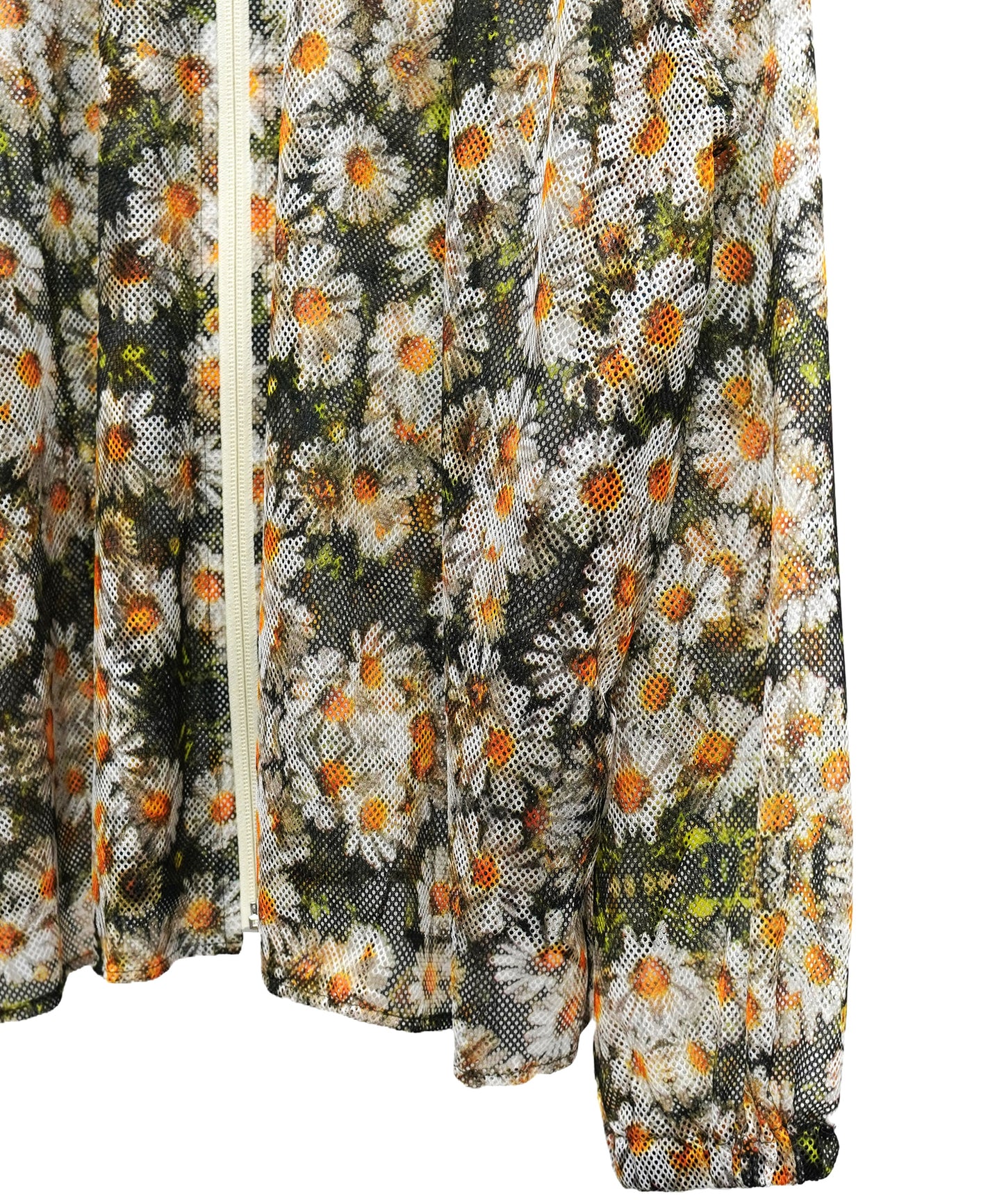 PRINT MESH ZIPUP PARKA