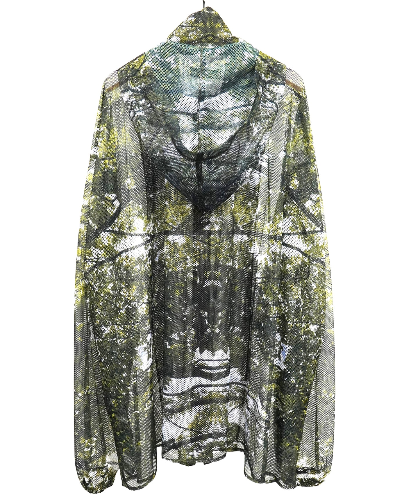 PRINT MESH ZIPUP PARKA