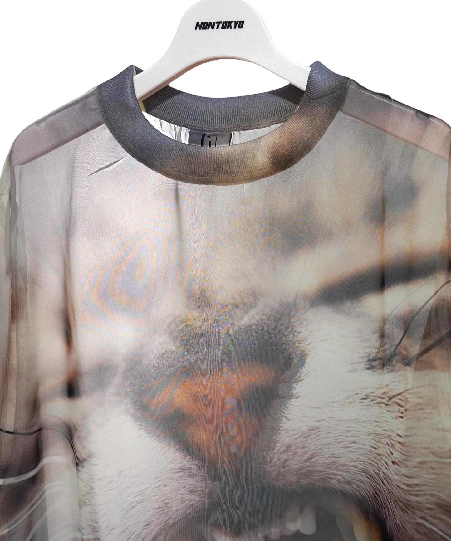 DIRECT PRINT SHEER T-SHIRT