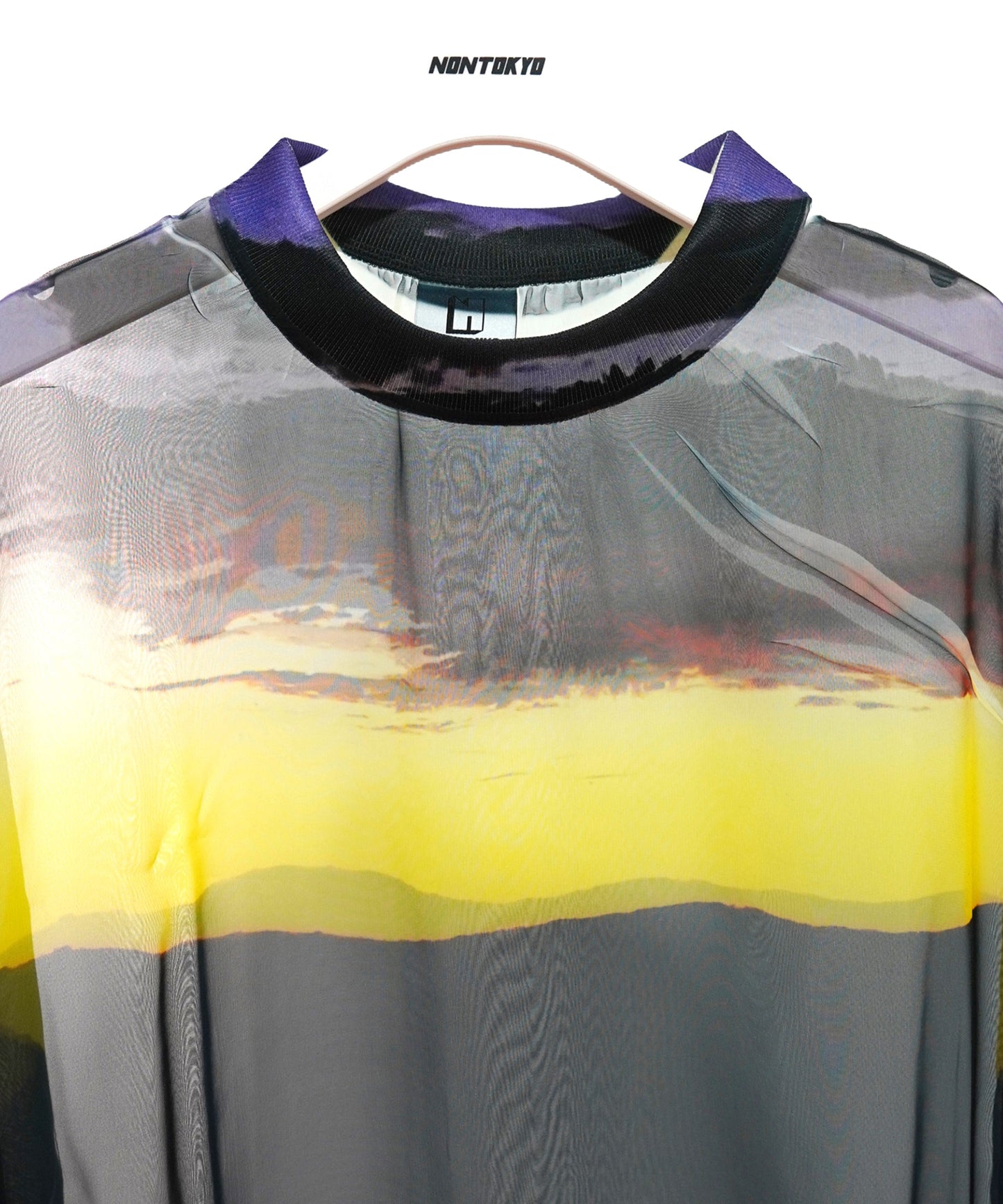 DIRECT PRINT SHEER T-SHIRT