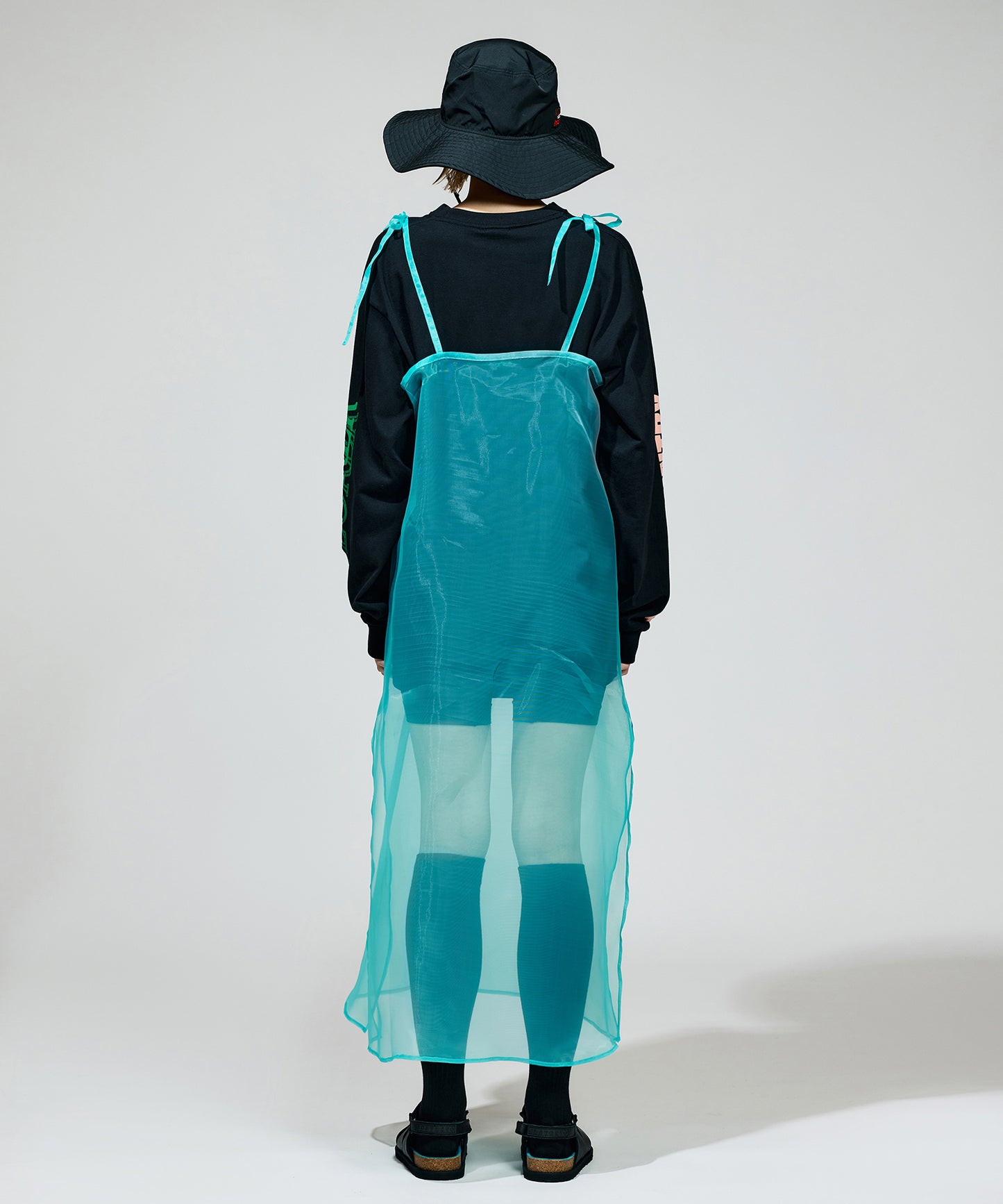 SHEER LONG CAMISOLE L/S T-SHIRTS
