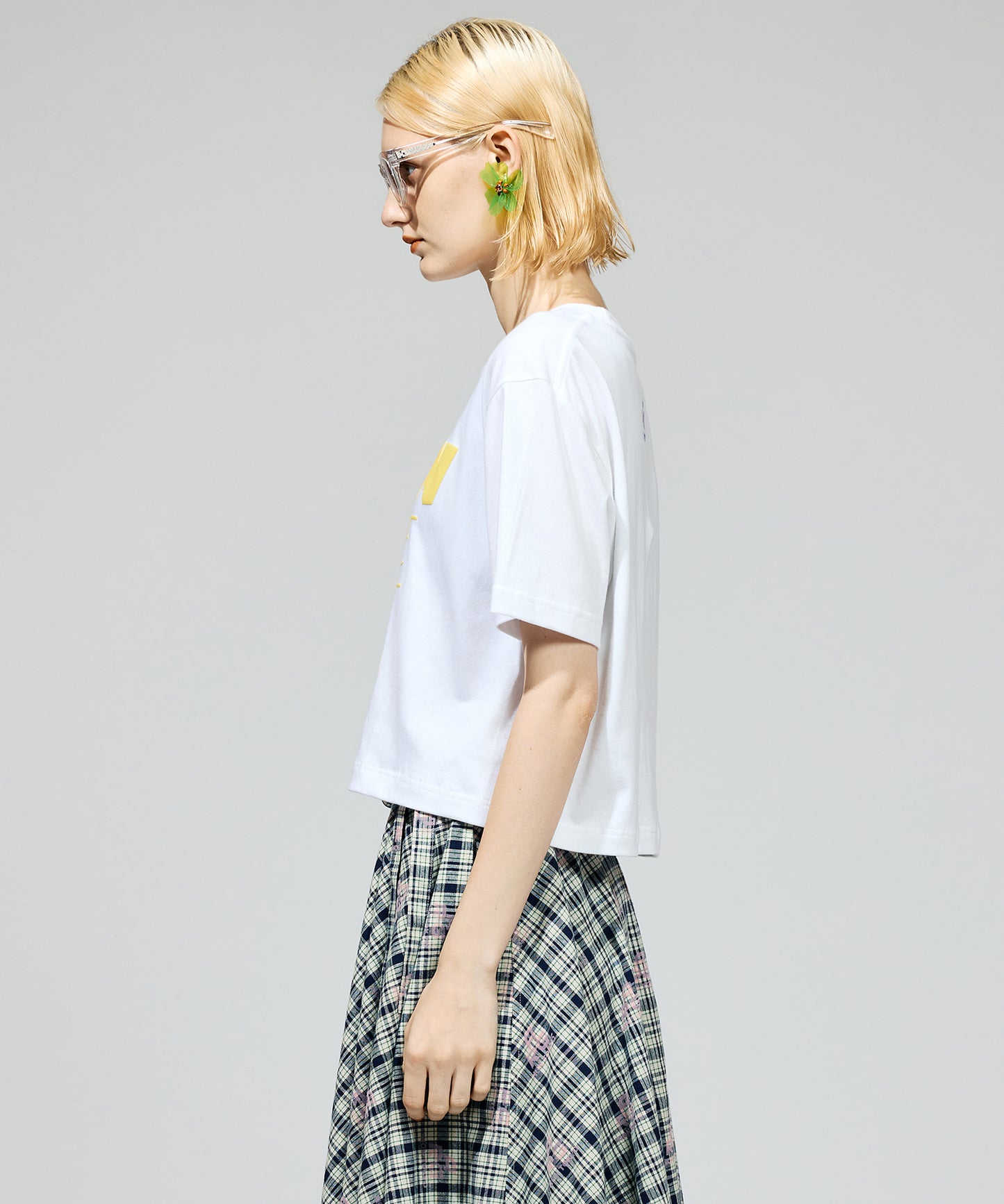 PRINT SHORT T-SHIRT(NON)