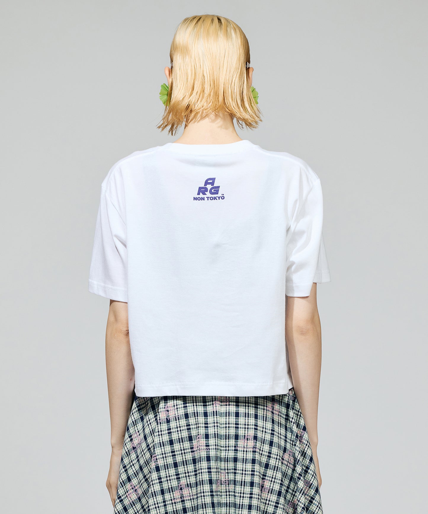 PRINT SHORT T-SHIRT(NON)