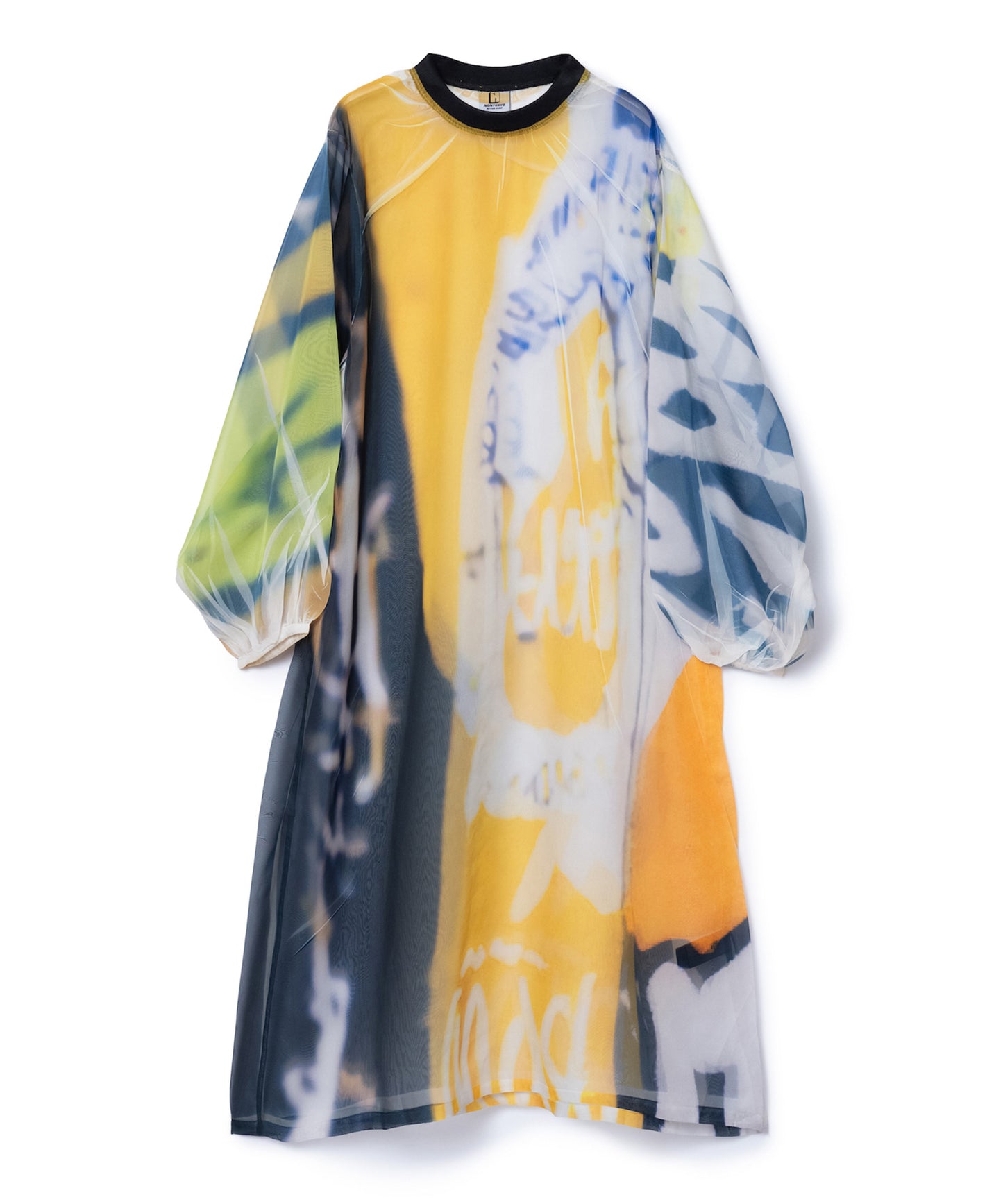 DIRECT PRINT SHEER ONE-PIECE