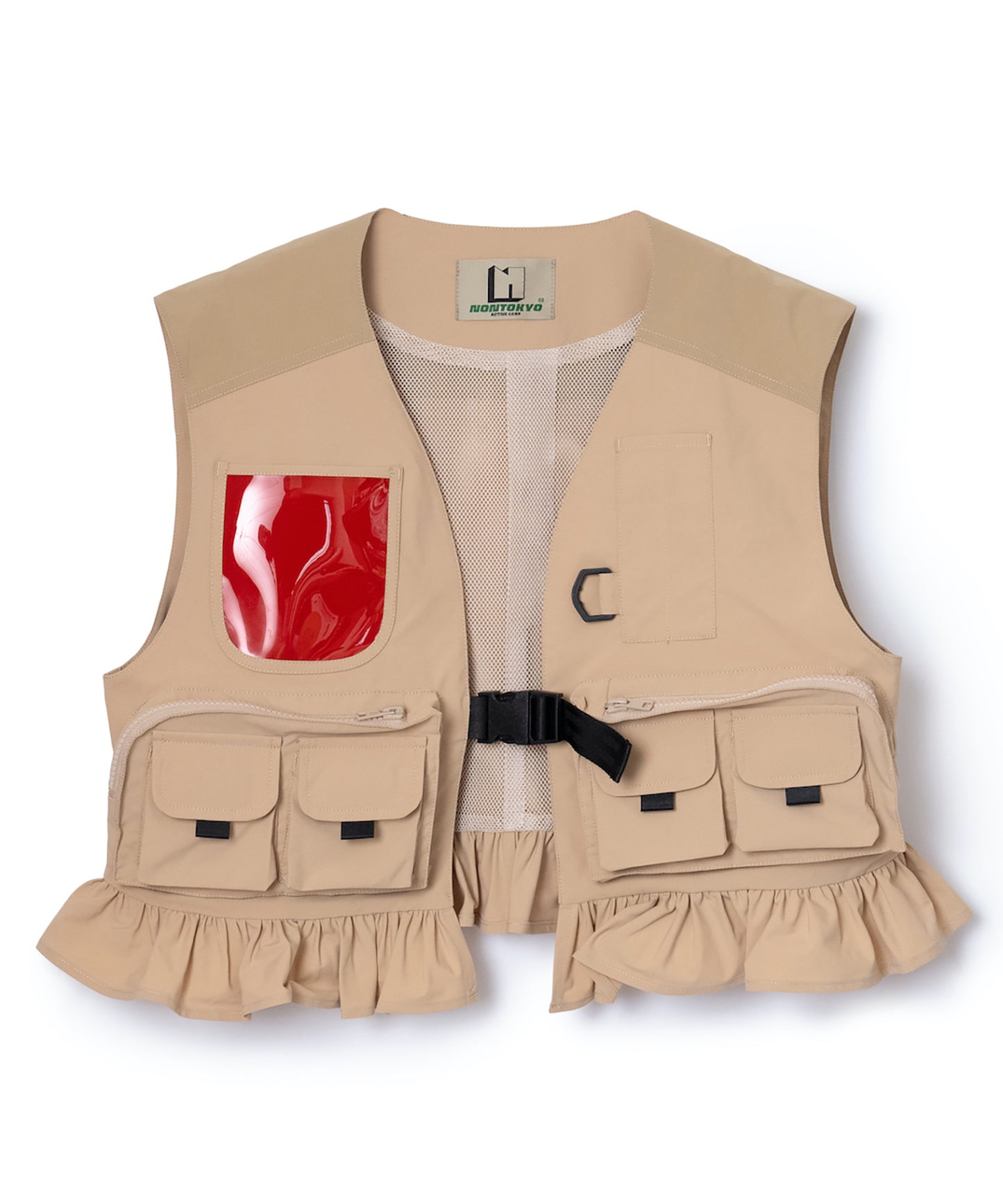 MULTIPOCKET FRILLVEST