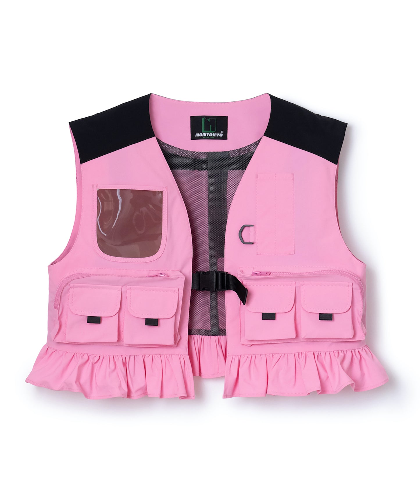 MULTIPOCKET FRILLVEST