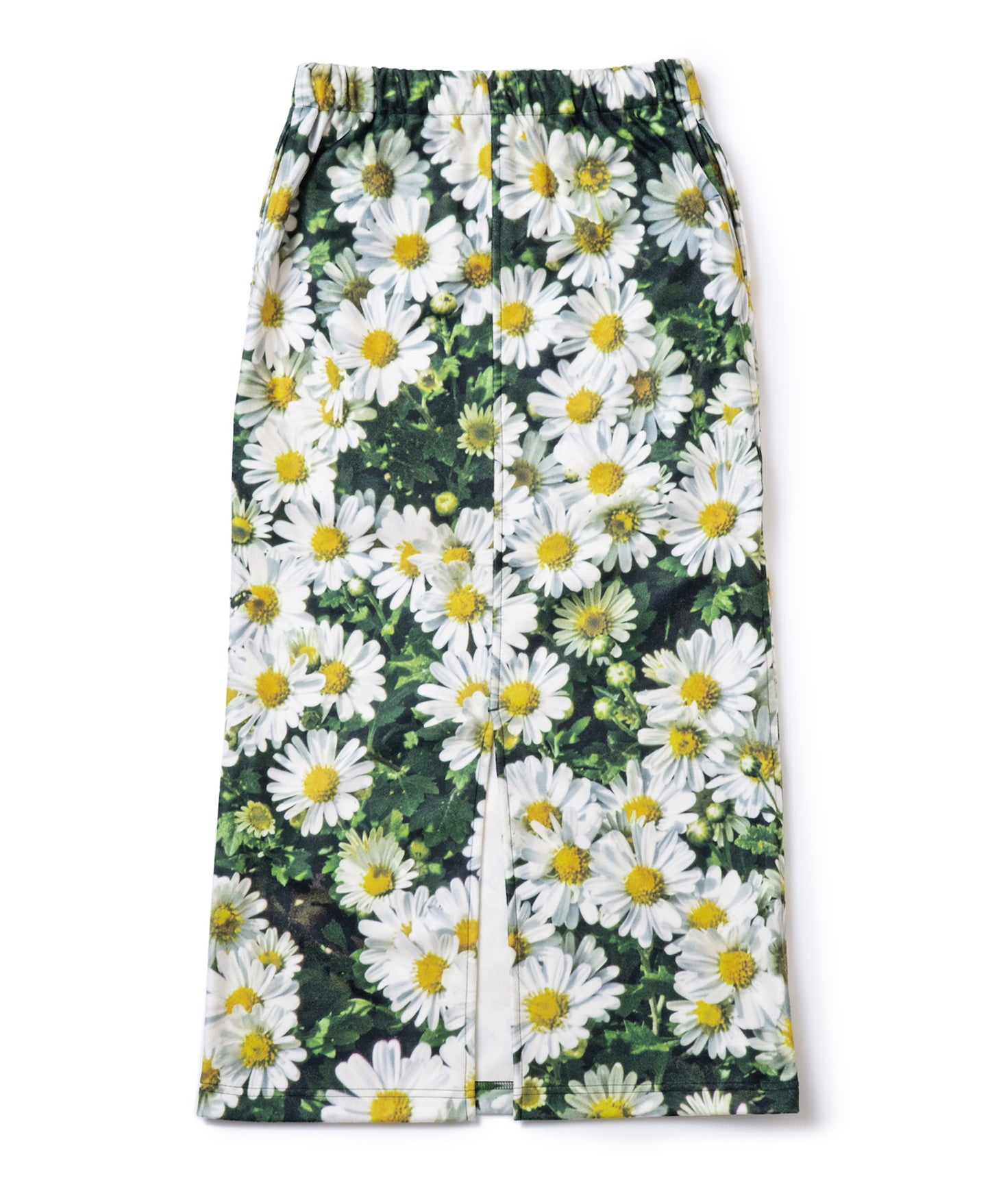 PRINT FLEECE TIGHT SKIRT