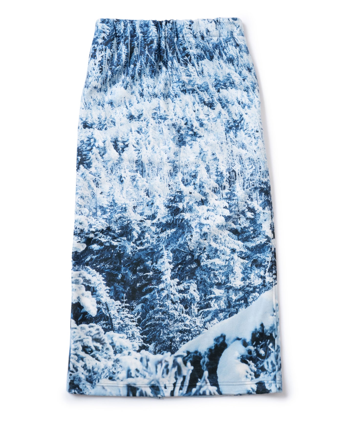 PRINT FLEECE TIGHT SKIRT