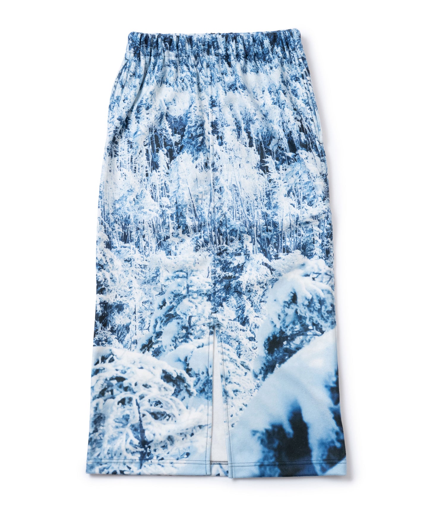 PRINT FLEECE TIGHT SKIRT