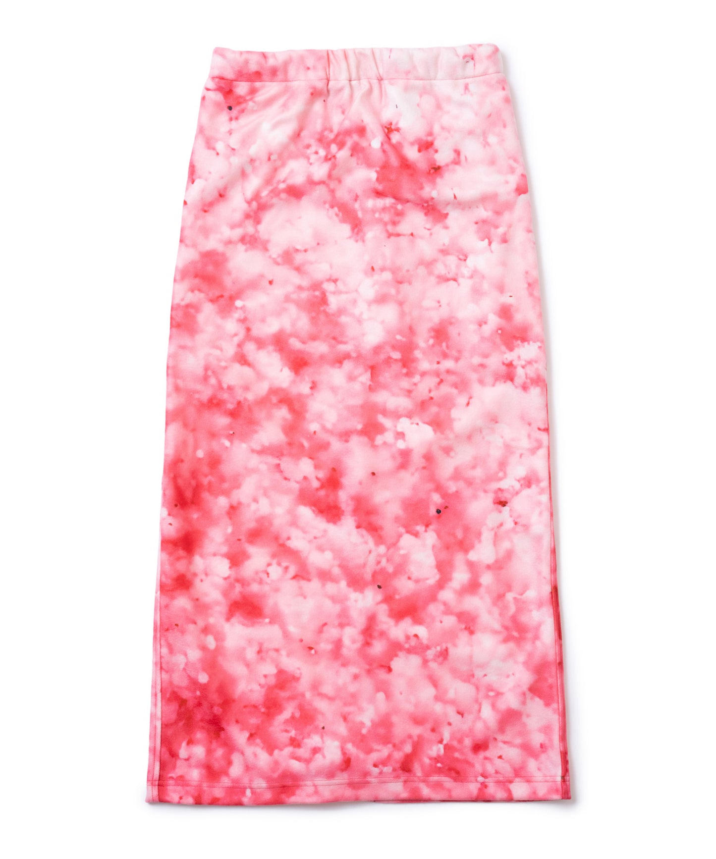PRINT FLEECE TIGHT SKIRT