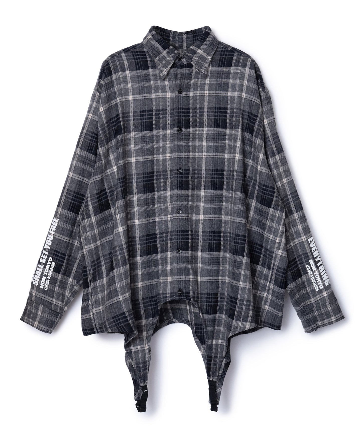 2WAY FLANNEL CHECK SHIRT