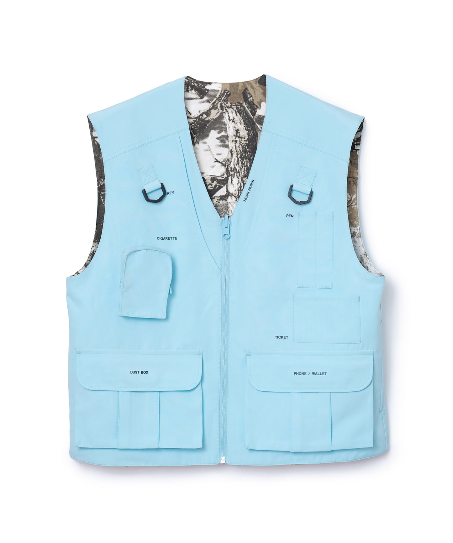 REVERSIBLE MULTI POCKET VEST