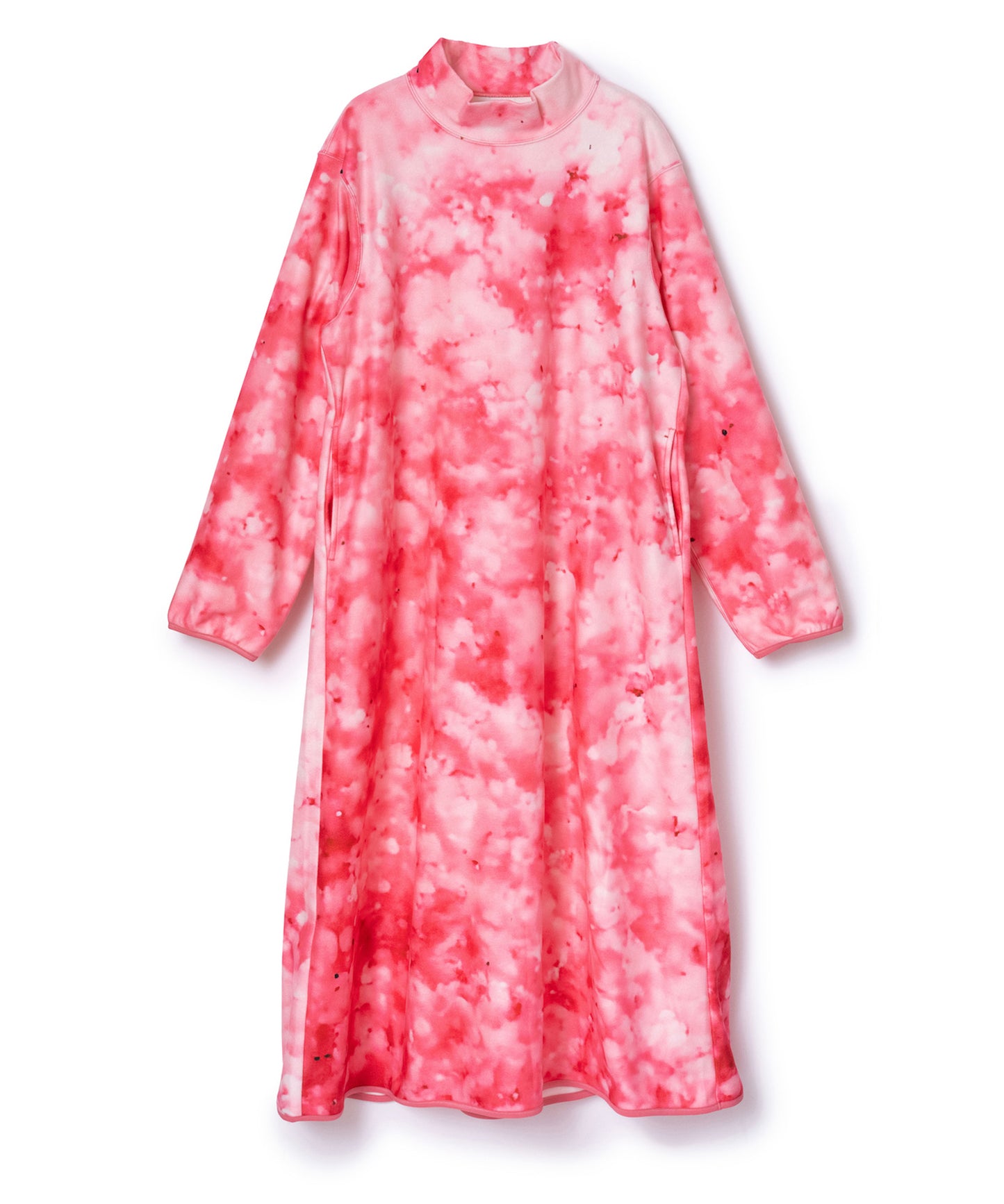 PRINT FLEECE ONE-PIECE