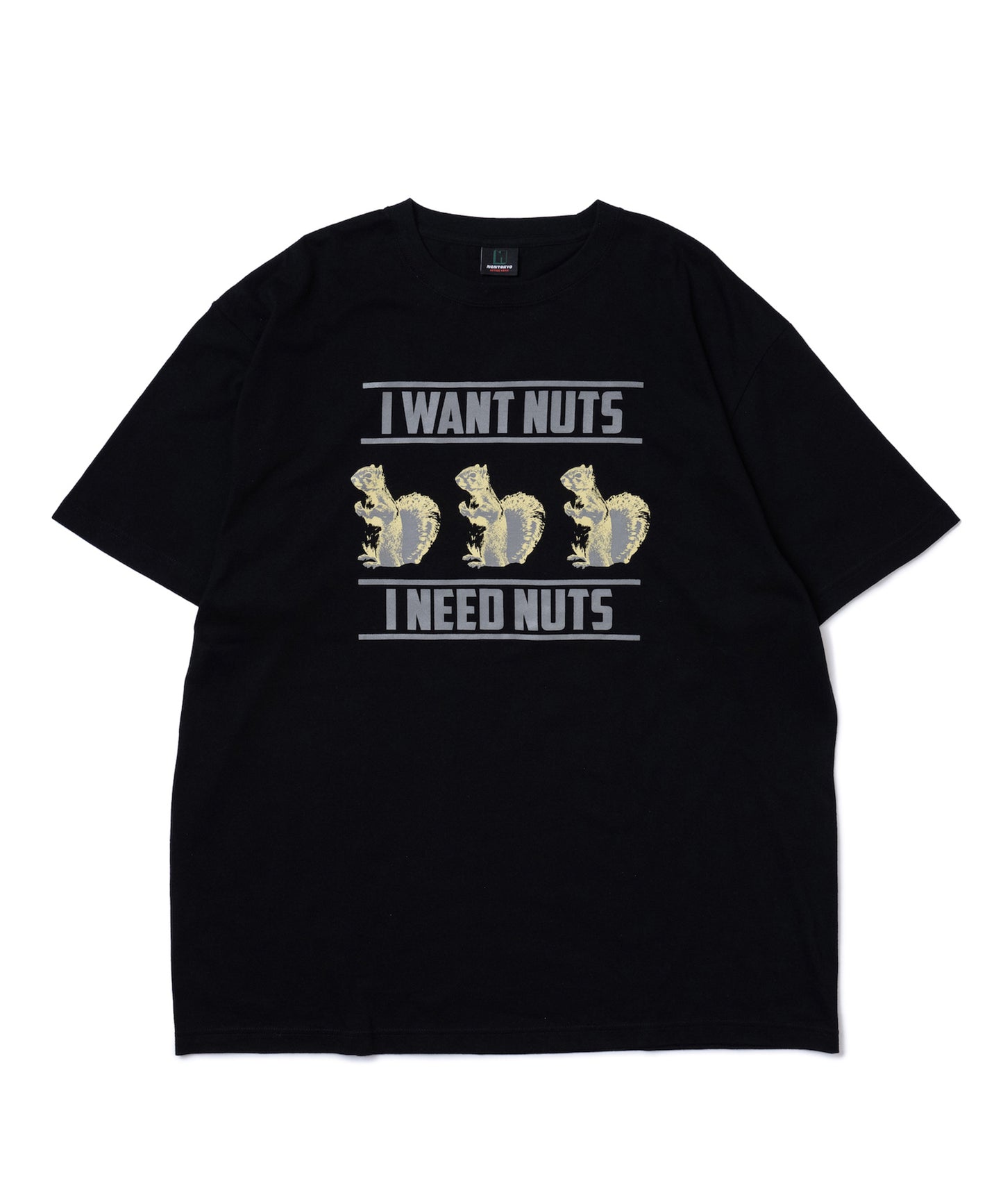 PRINT BIG T-SHIRT(SQUIRREL)