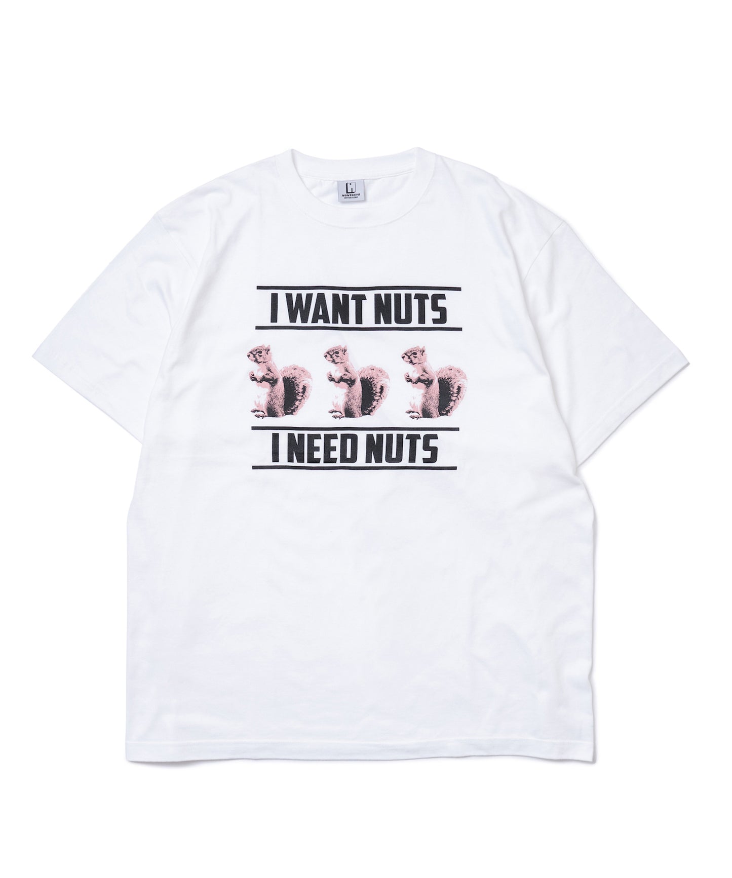 PRINT BIG T-SHIRT(SQUIRREL)