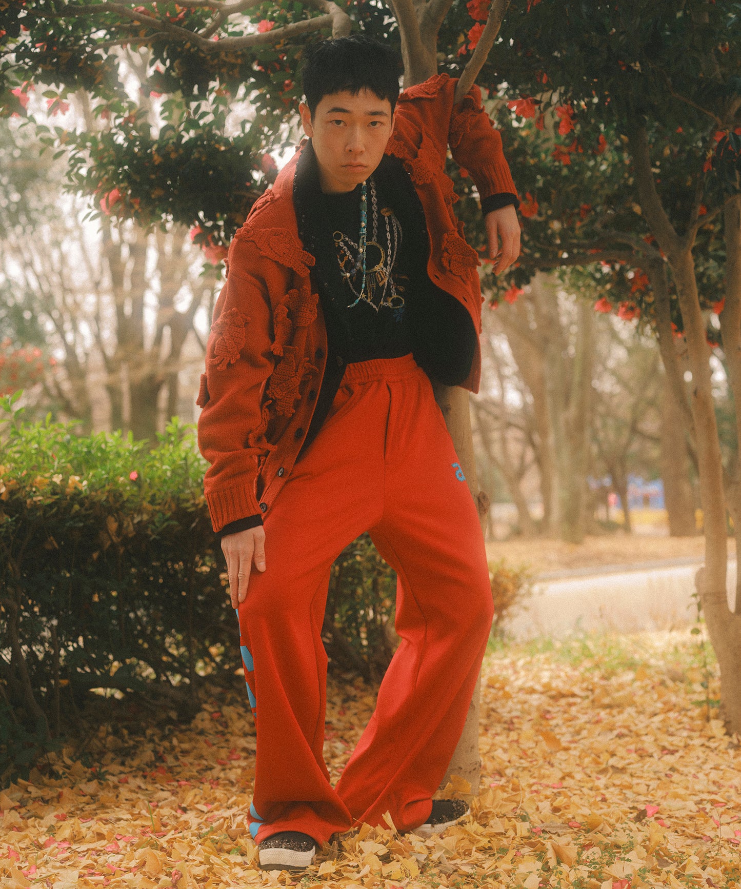 MONSTER CROCHET KNIT CARDIGAN【9月中旬】