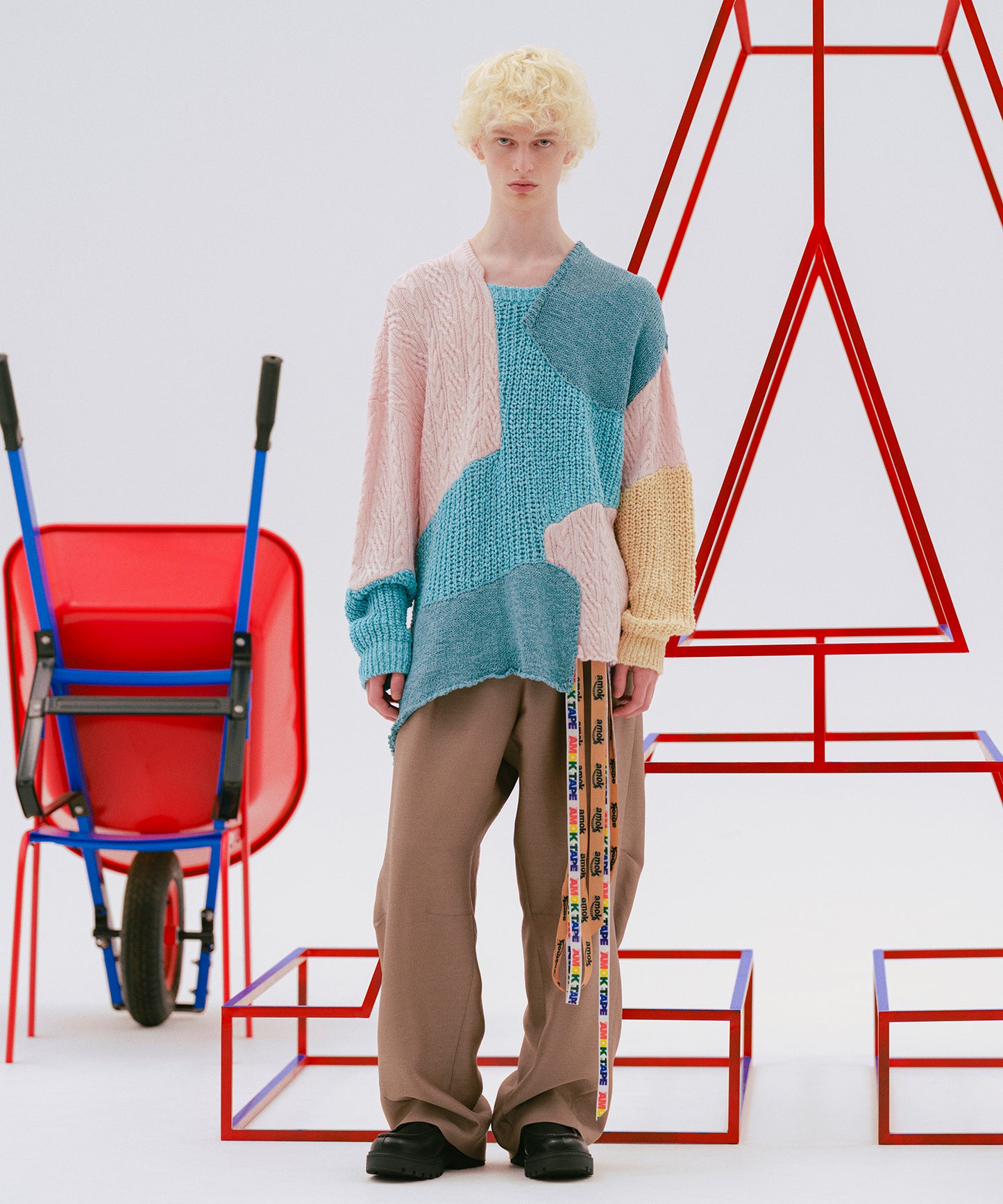 PATCHWORK KNIT