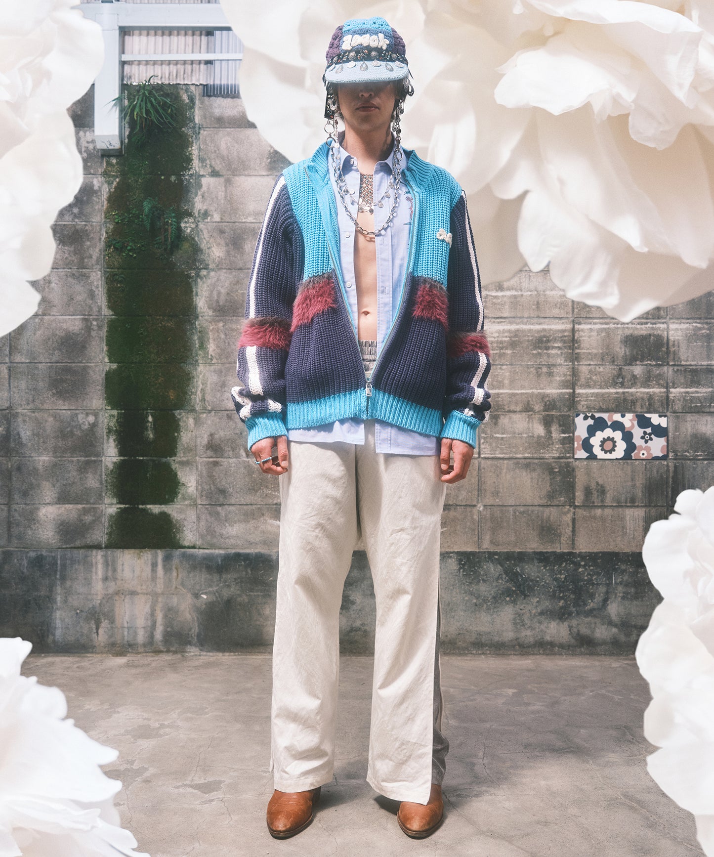 KNIT TRACK JACKET