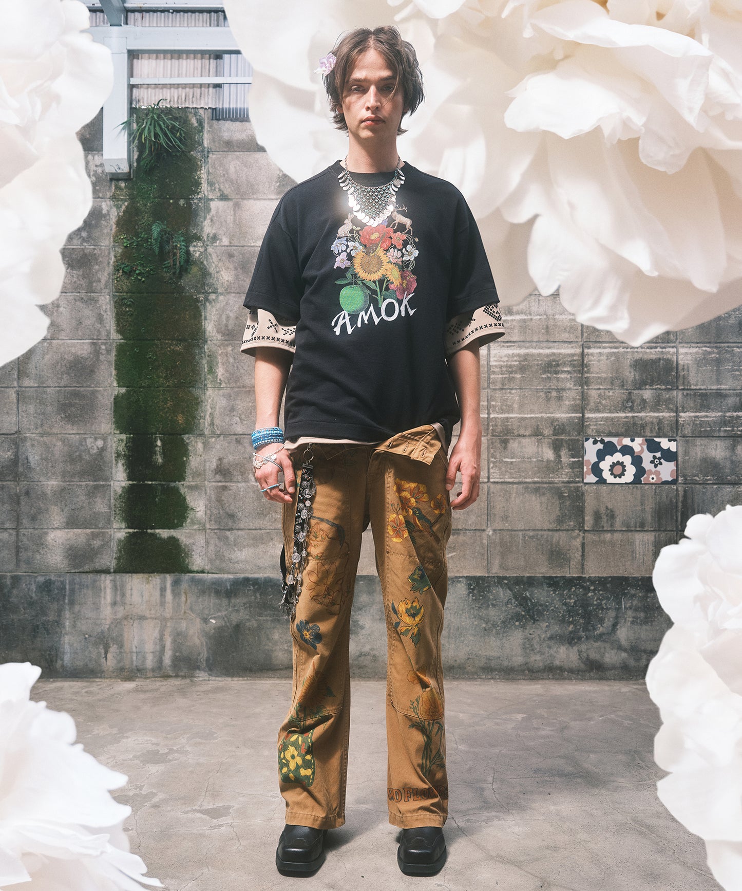 CROSS BONDING T-SHIRT