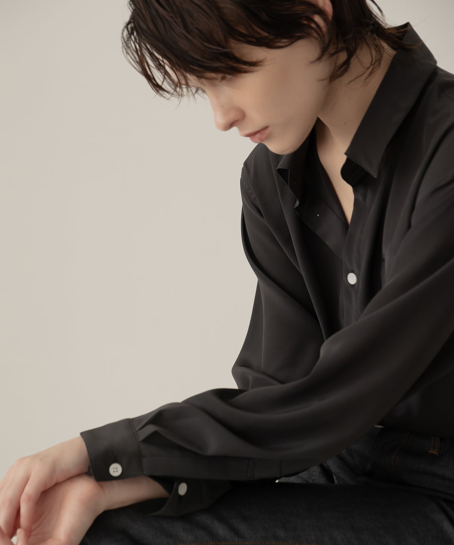 silk over shirt