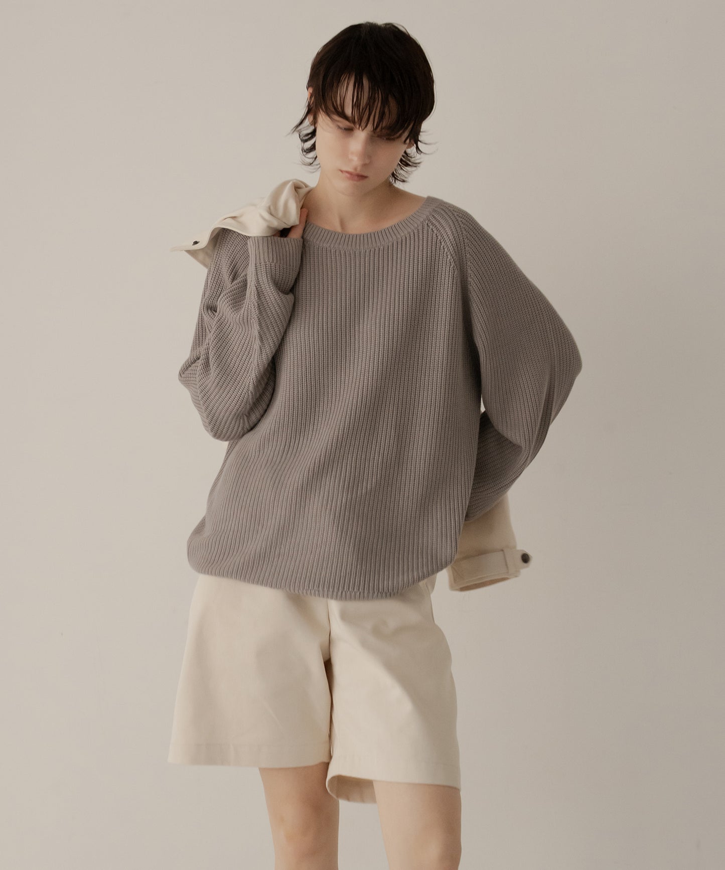 raglan sleeve bamboo knit