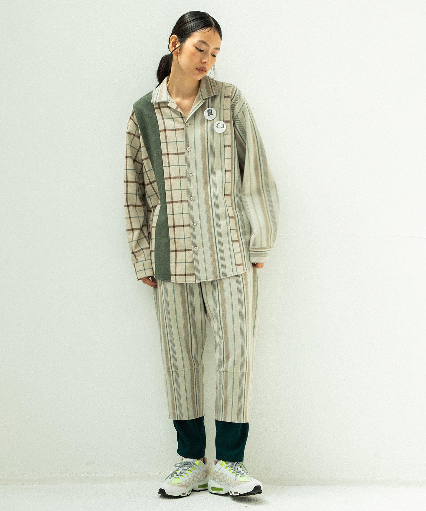 MIX LAYERD PANTS