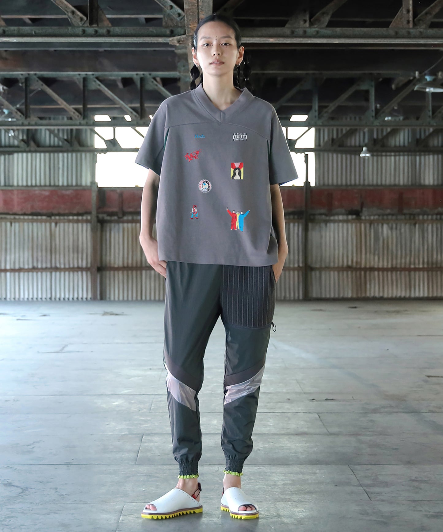 Edition Embroi Mix Tee