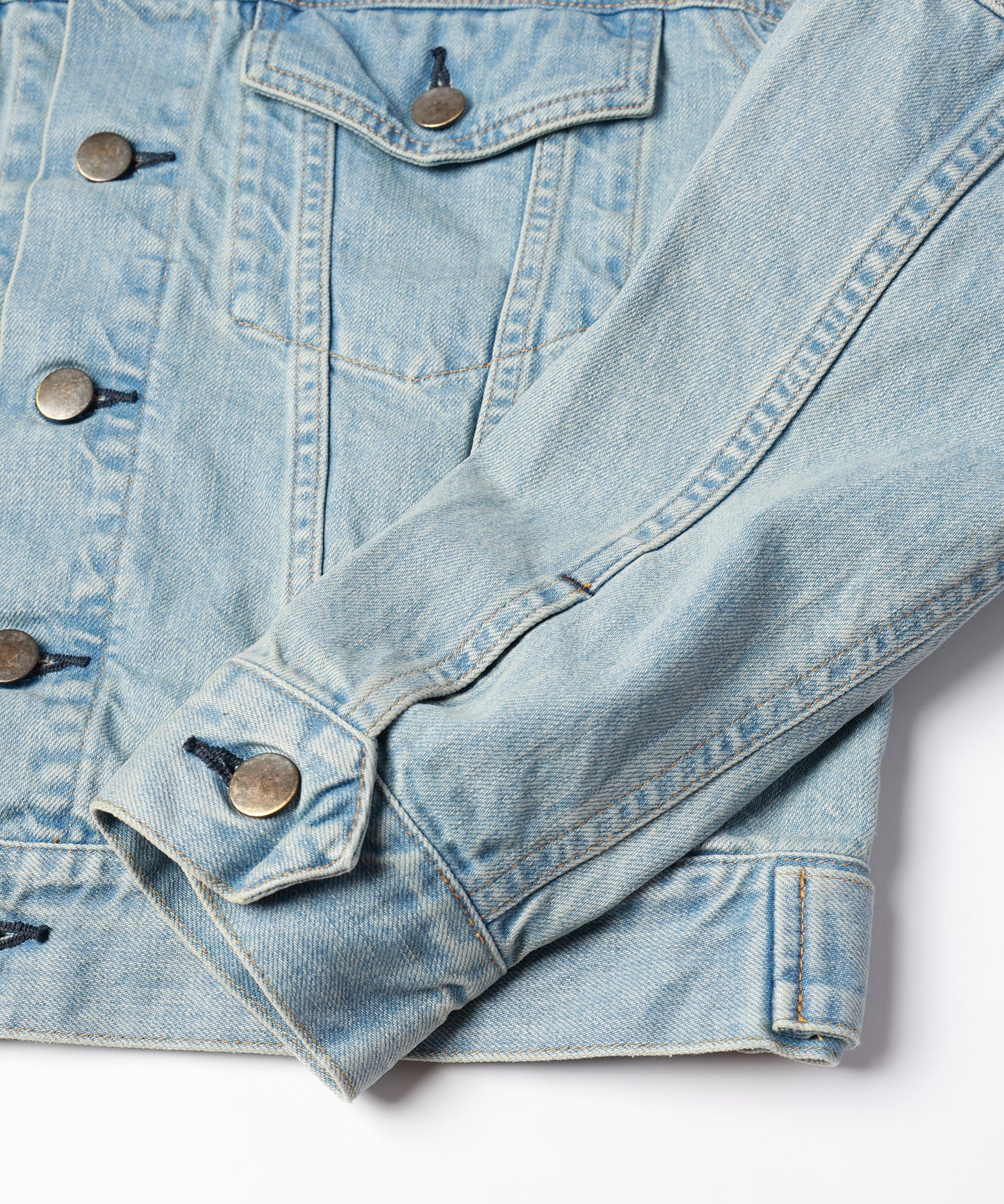 ARCH SLEEVE DENIM JACKET / アーチスリーブデニムジャケット