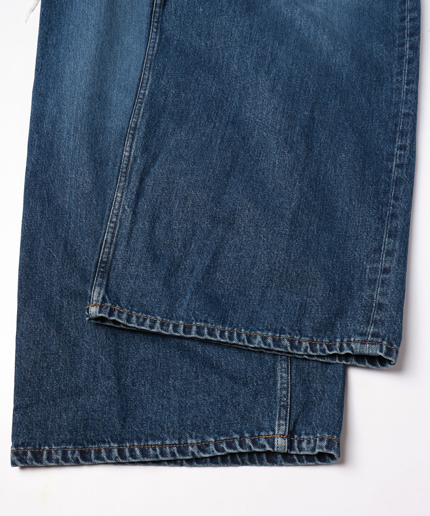 LAYERED DENIM PANTS