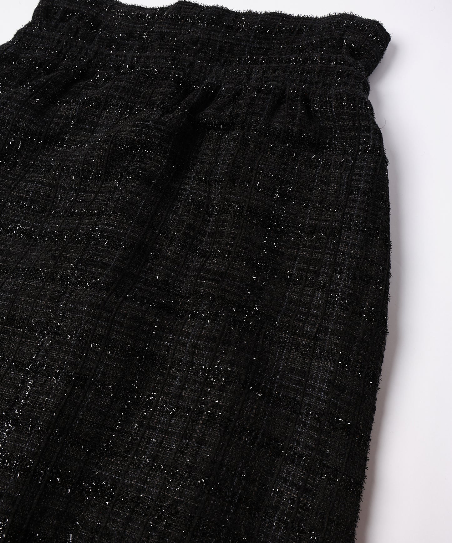 TWEED LAYERED PANTS