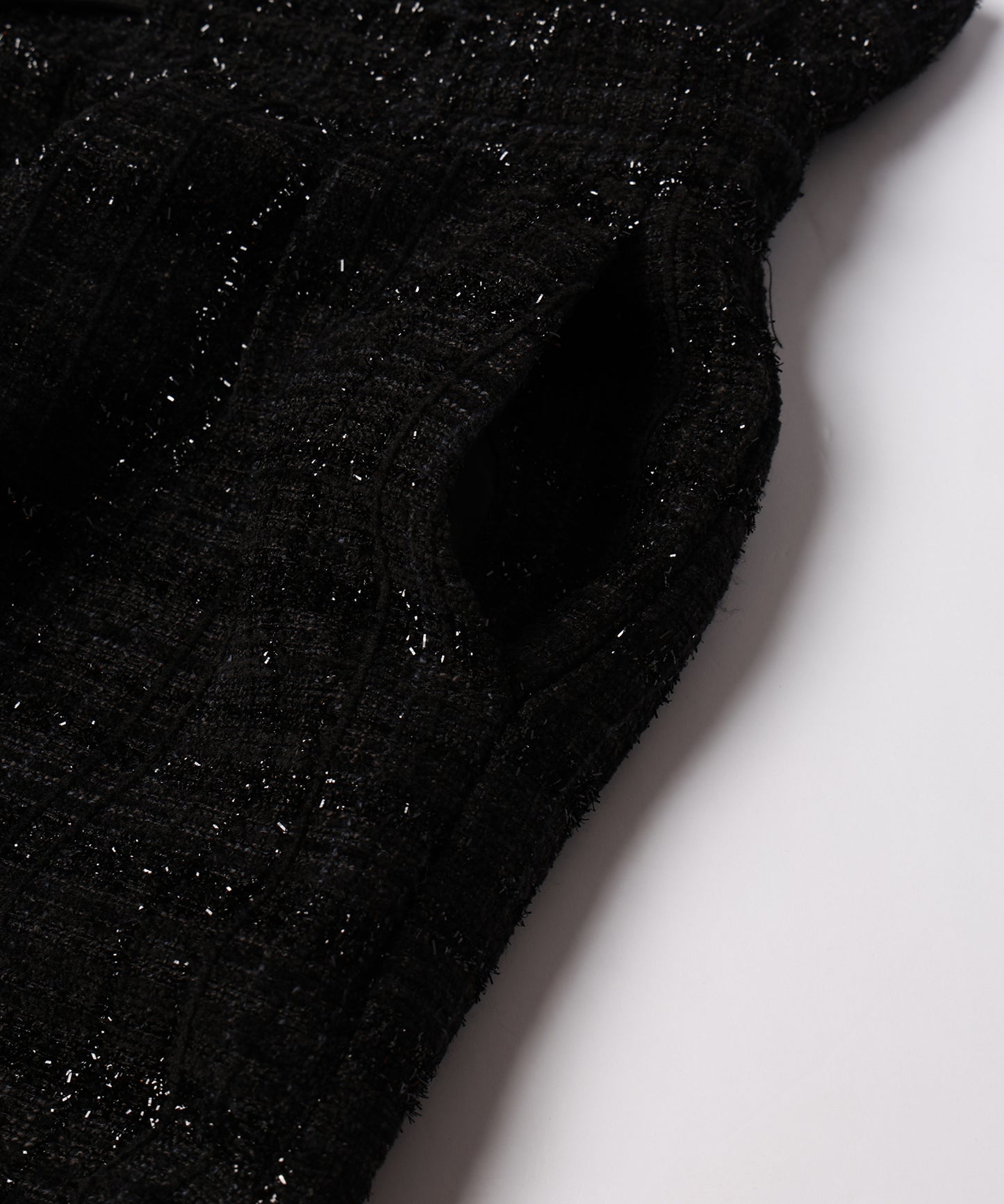 TWEED LAYERED PANTS