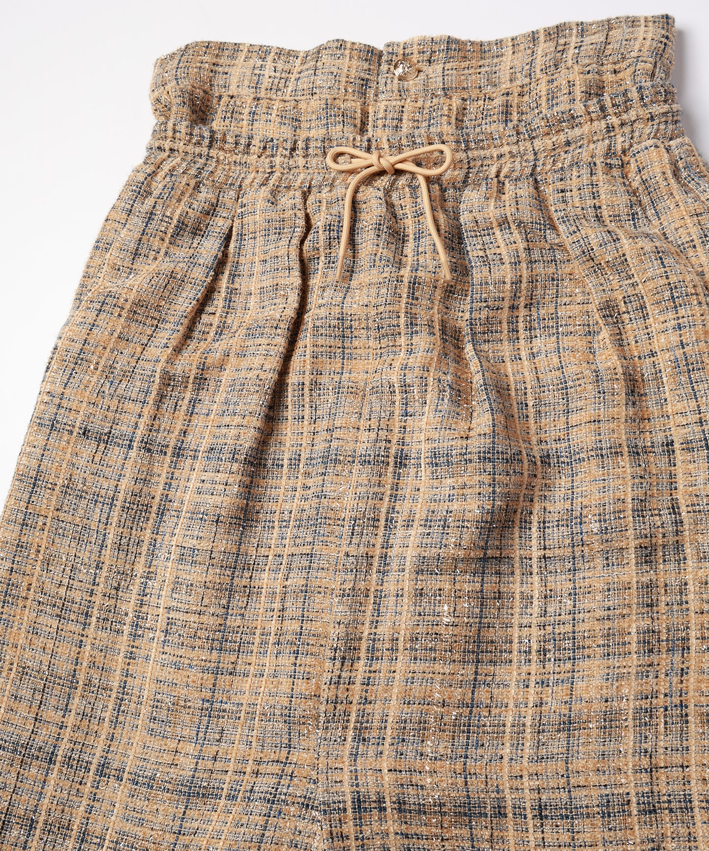 TWEED LAYERED PANTS