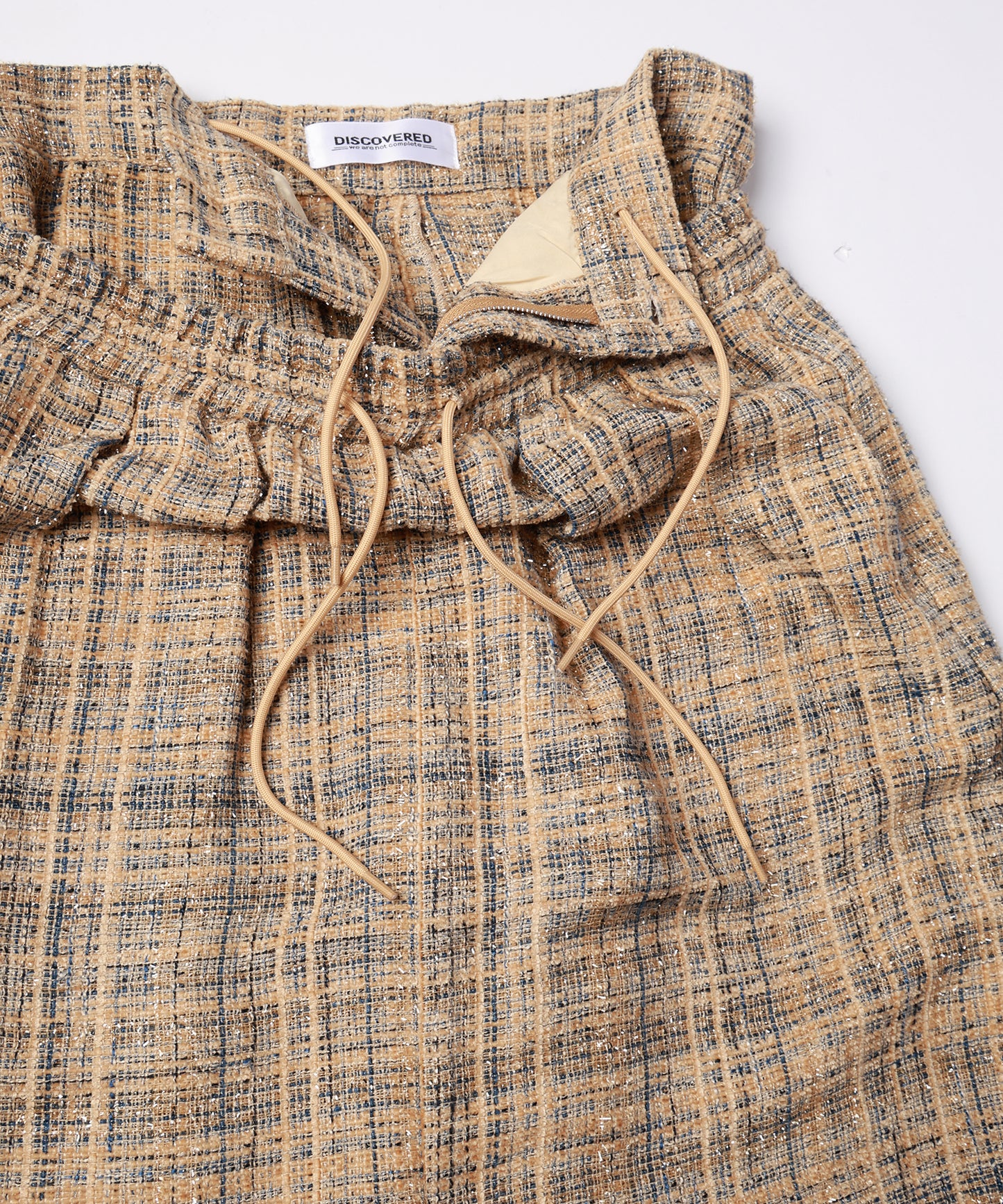 TWEED LAYERED PANTS