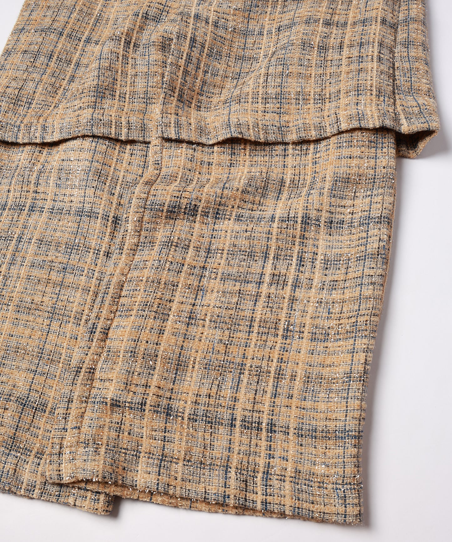 TWEED LAYERED PANTS