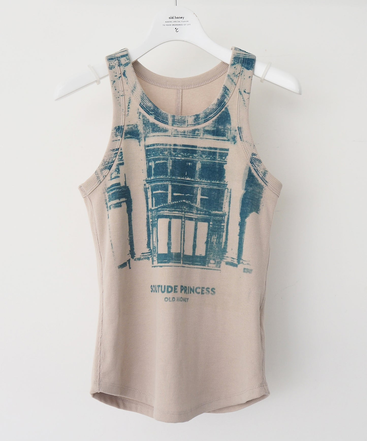 45℃ RIB TANK TOP